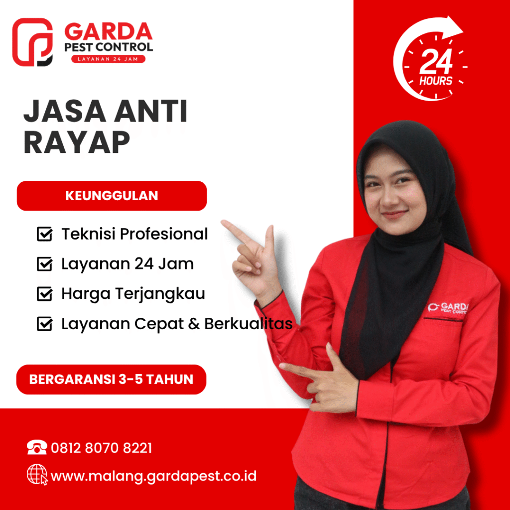 Jasa Pembasmi Rayap di Malang Sistem Injeksi atau Pengeboran