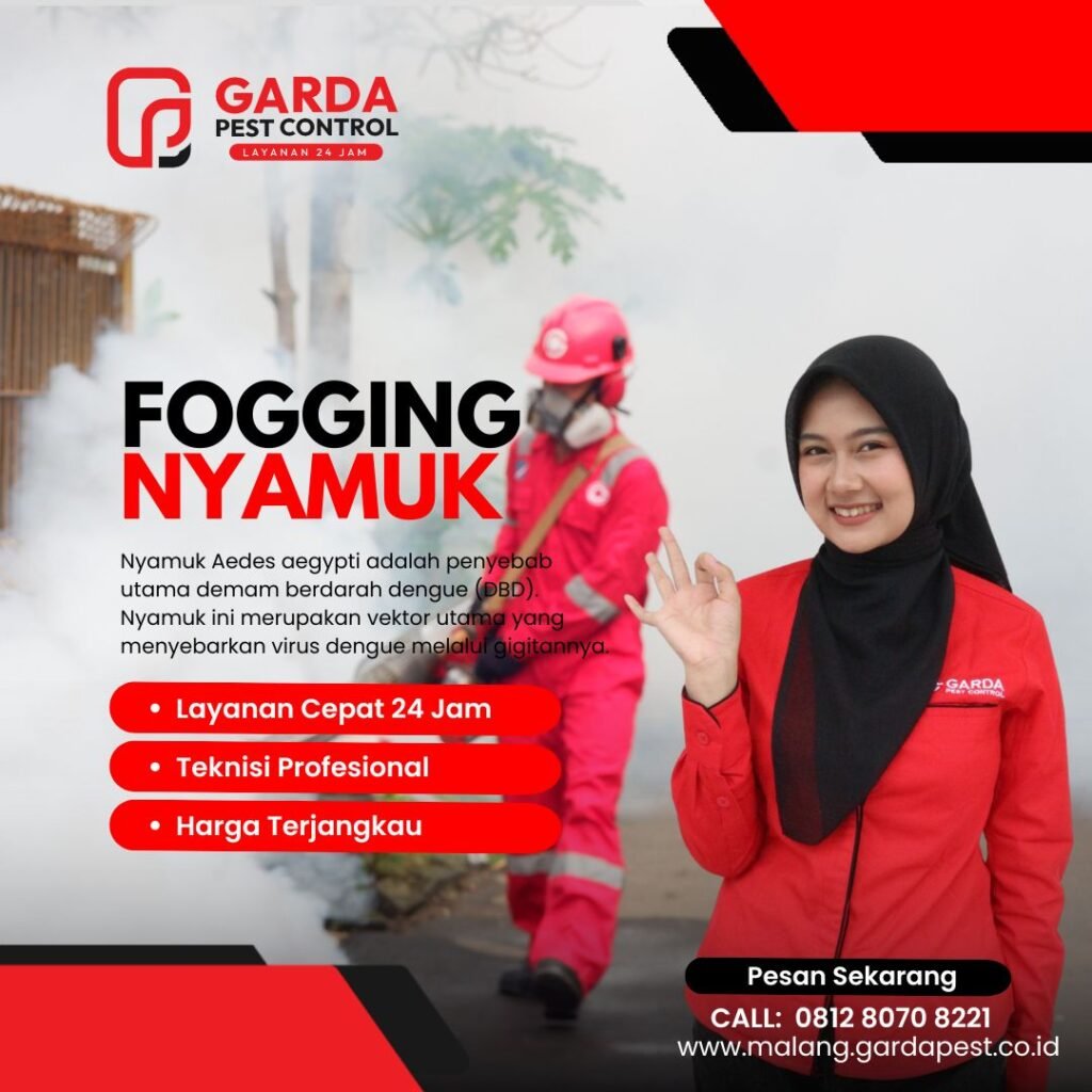 Layanan Fogging Nyamuk di Malang Spesialis Demam Berdarah