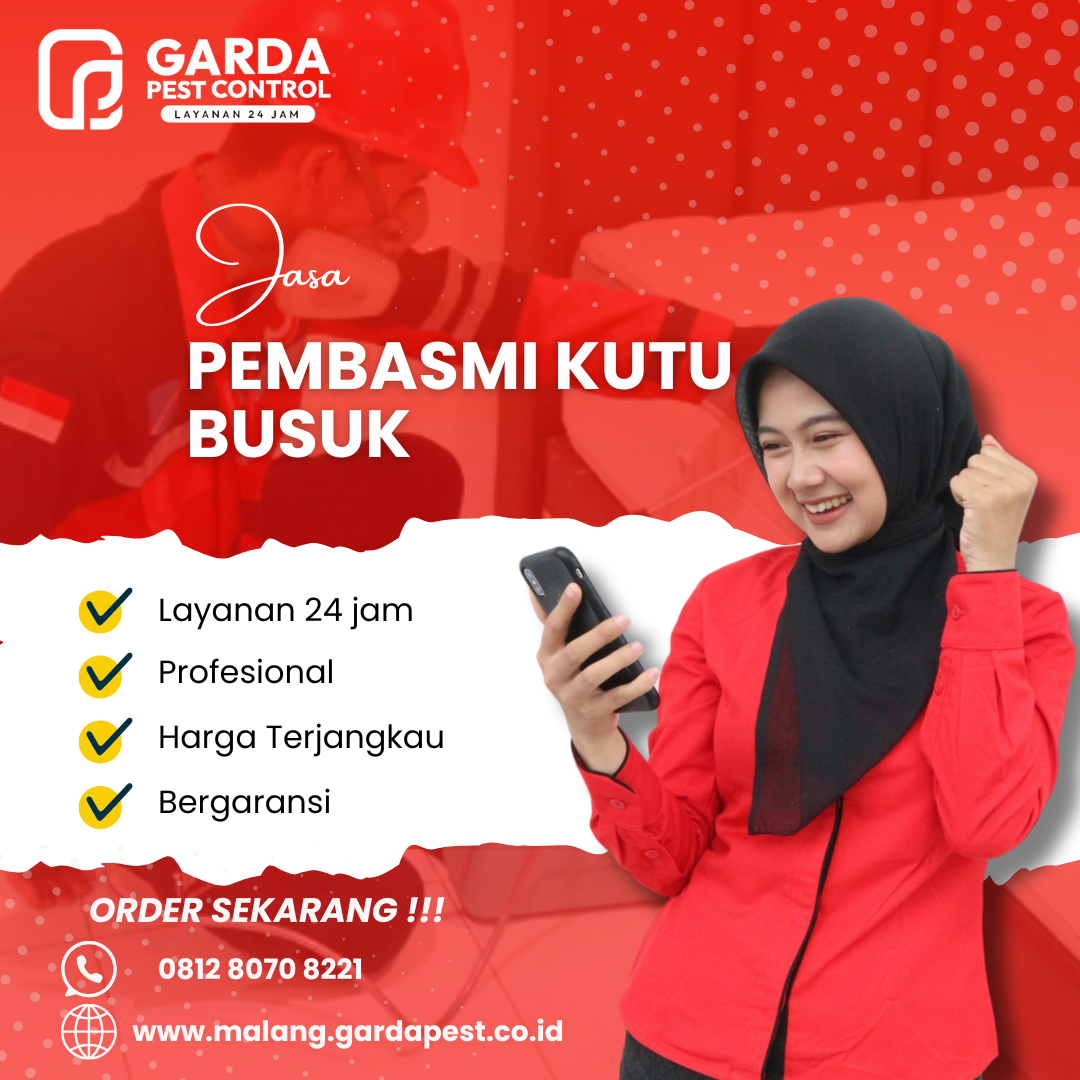 Layanan Pembasmi Kutu Busuk atau Kutu Kasur di Malang Terbaik