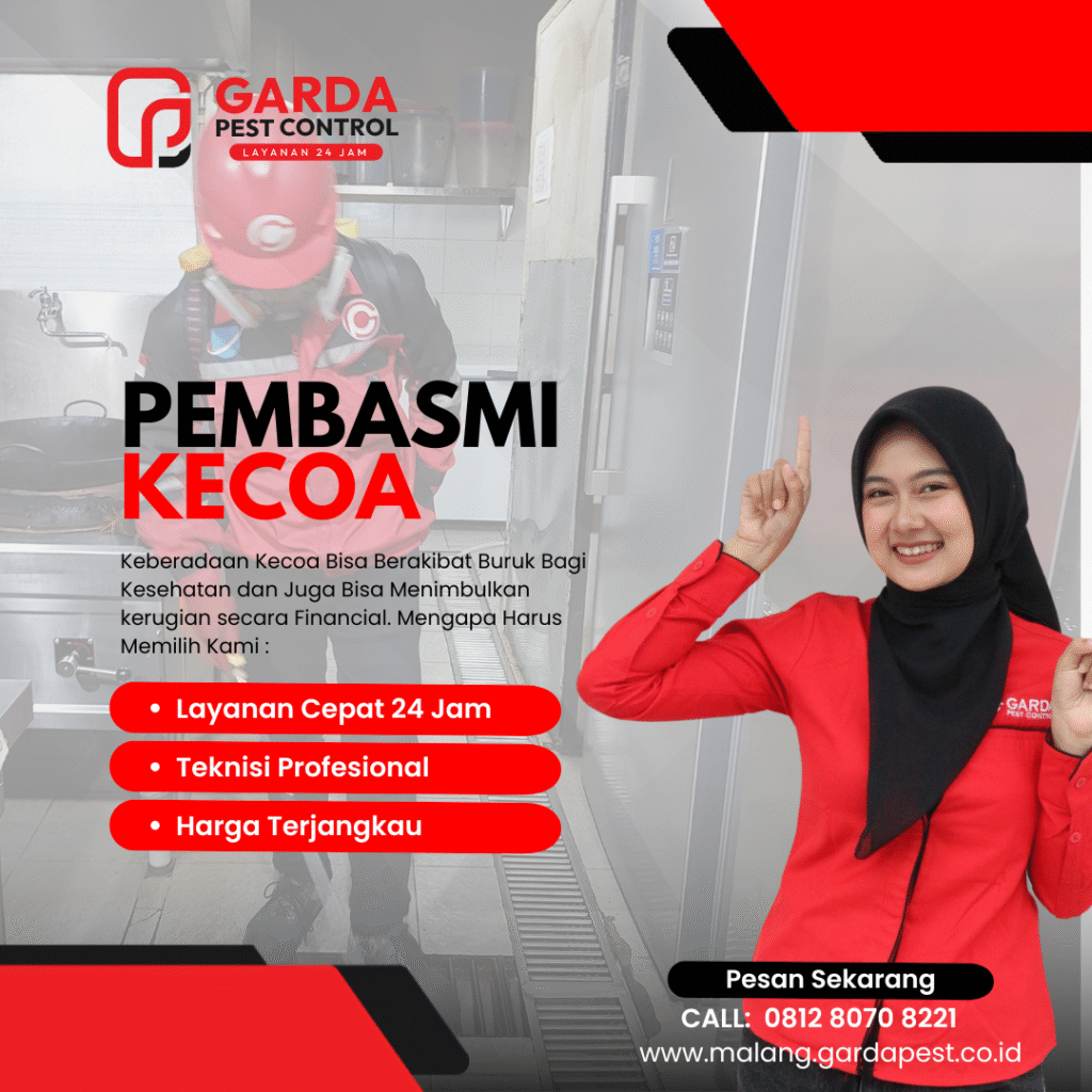 Jasa Pembasmi Kecoa di Mobil Wilayah Malang Raya Bergaransi