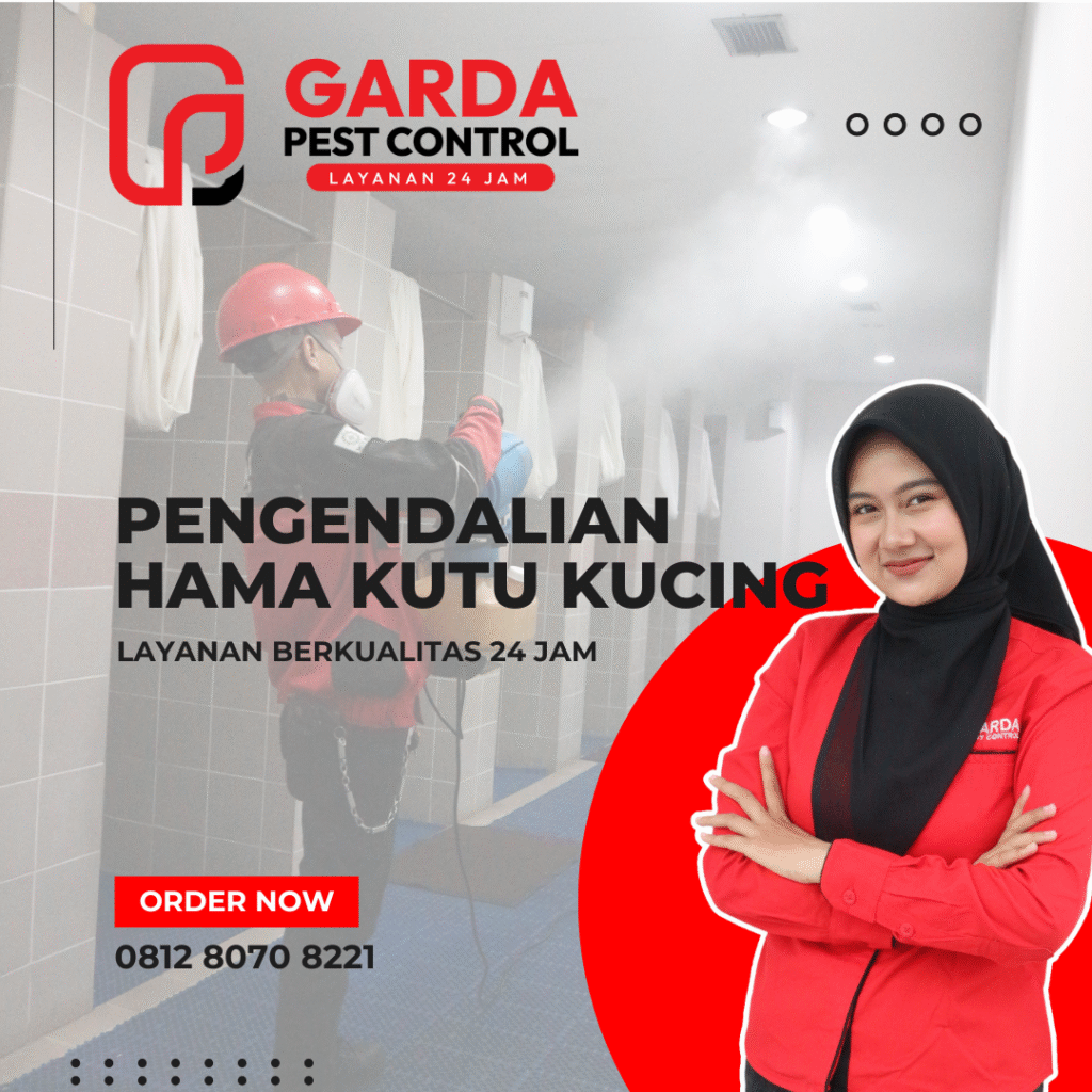 Jasa Pembasmi Kutu Kucing Malang Bergaransi Hubungi Sekarang dari Garda Pest Control