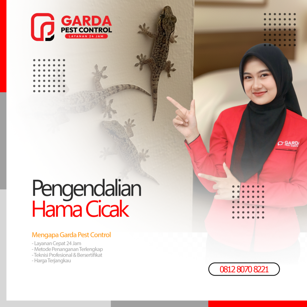 Jasa Pembasmi Cicak Terdekat di Malang Harga Murah