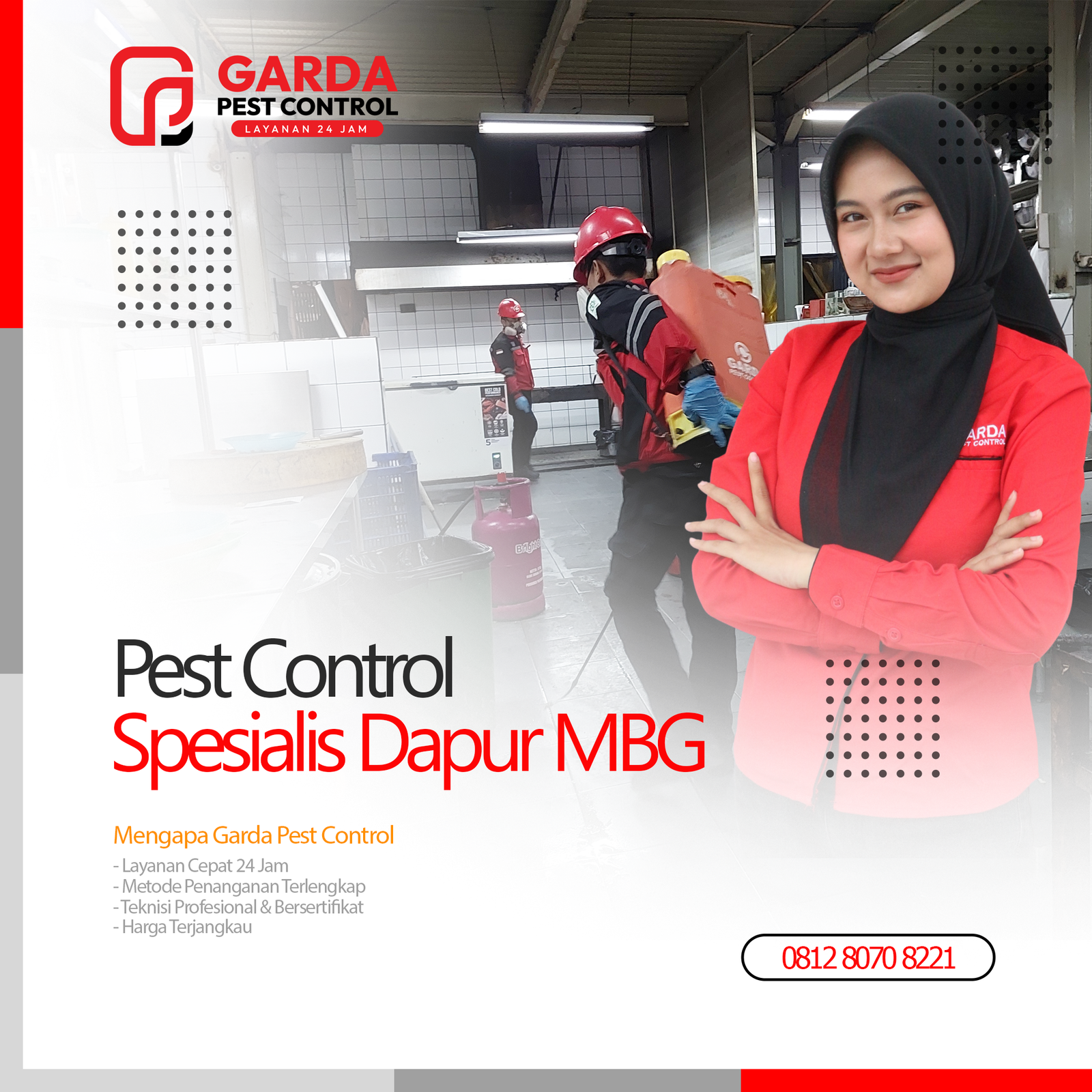Pest Control Spesialis Dapur MBG SPPG di Malang