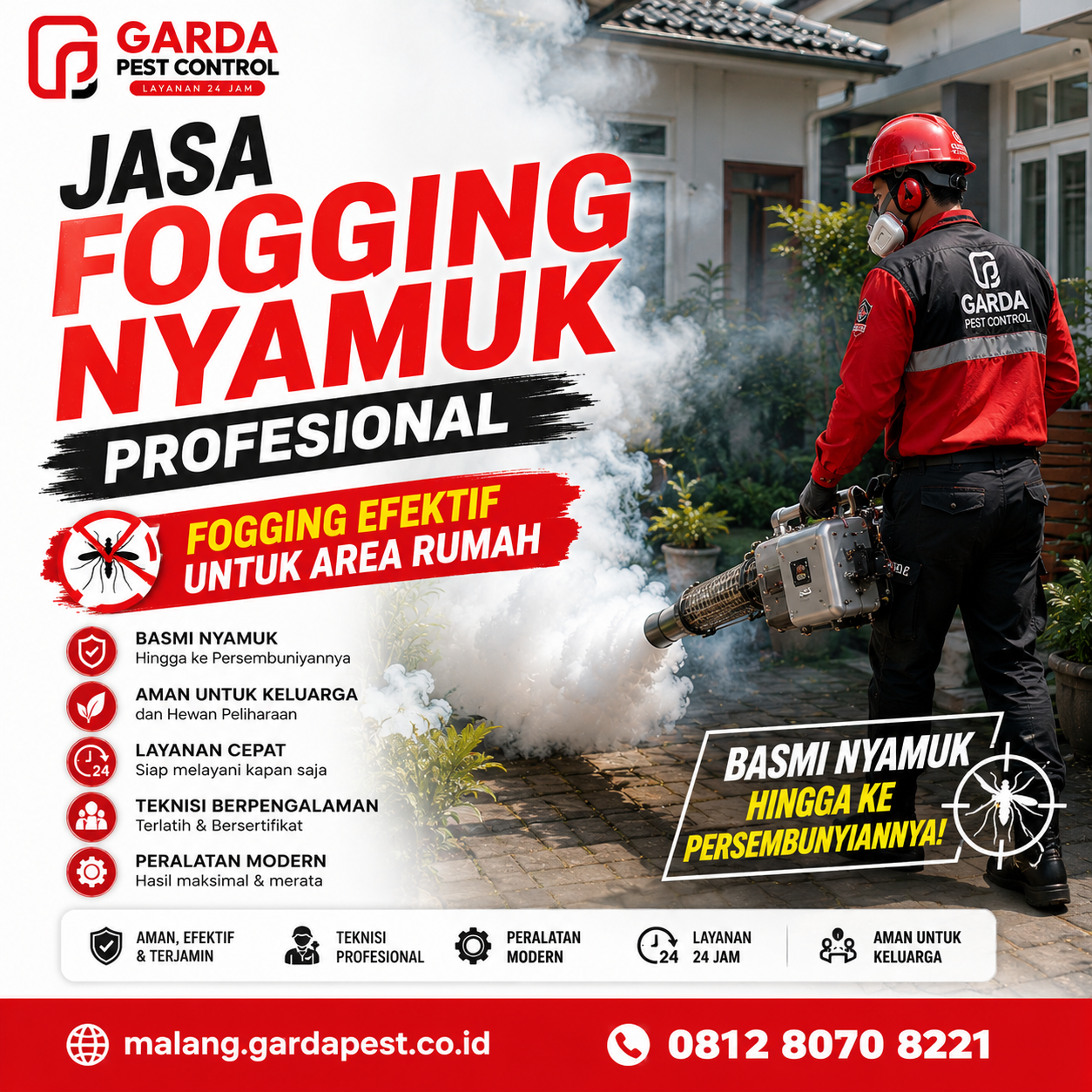 Jasa Fogging Nyamuk Profesional: Mengamankan Lingkungan Hidup Anda dari Ancaman Nyamuk di Malang