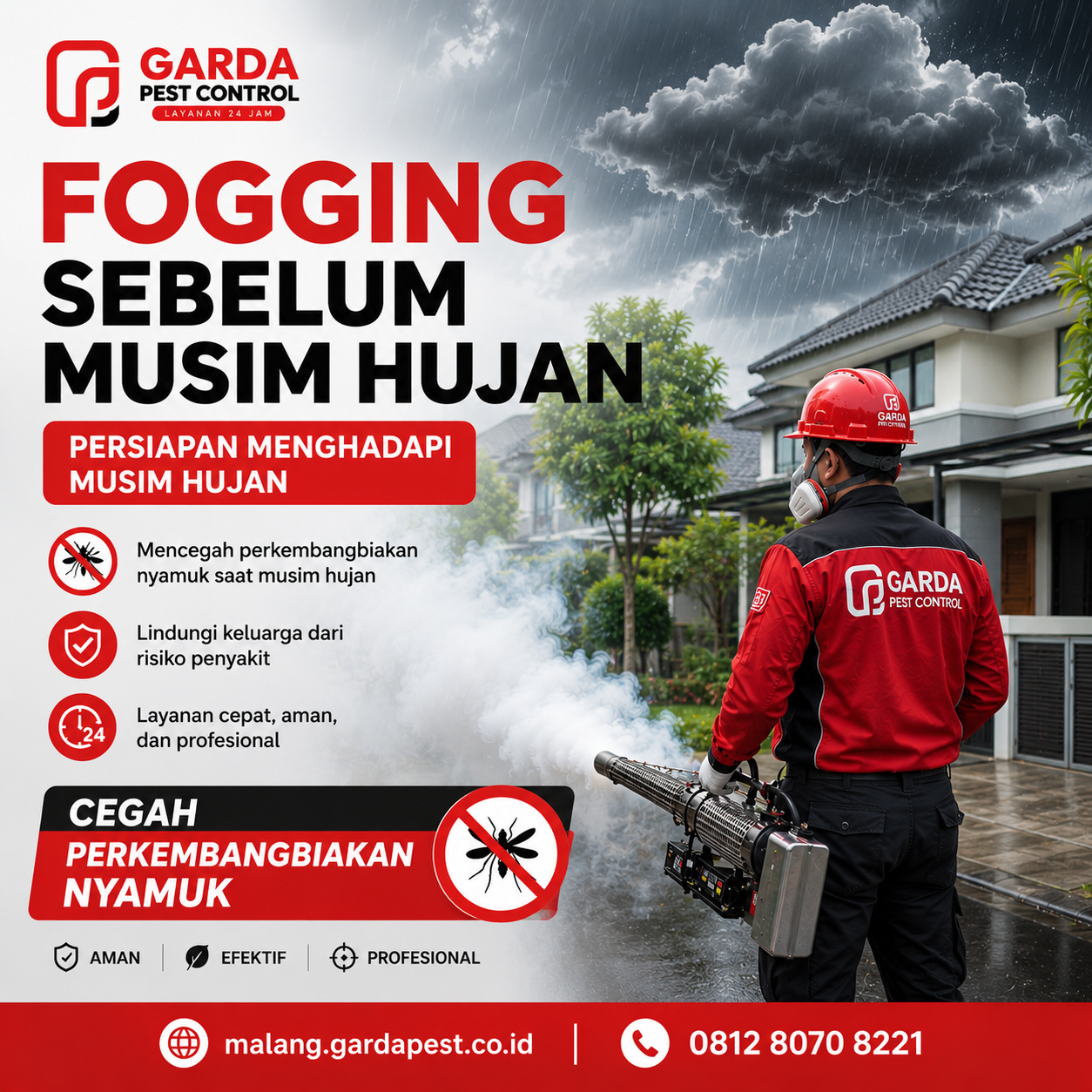Jasa Fogging DBD di Malang Basmi Nyamuk Sampai Tuntas