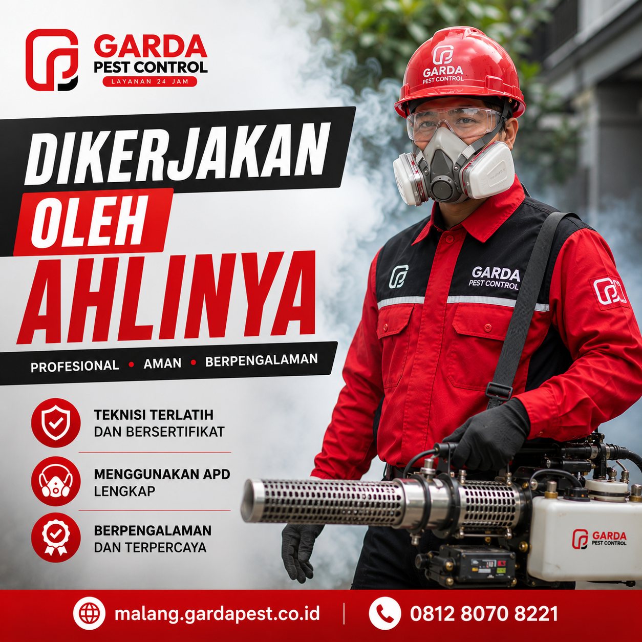 Jasa Fogging Nyamuk di Malang Terbaik Panggilan 24 Jam