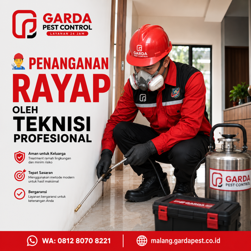 Jasa Suntik Rayap Malang: Panduan Lengkap Injeksi Tanah, Biaya, dan Proteksi Bangunan